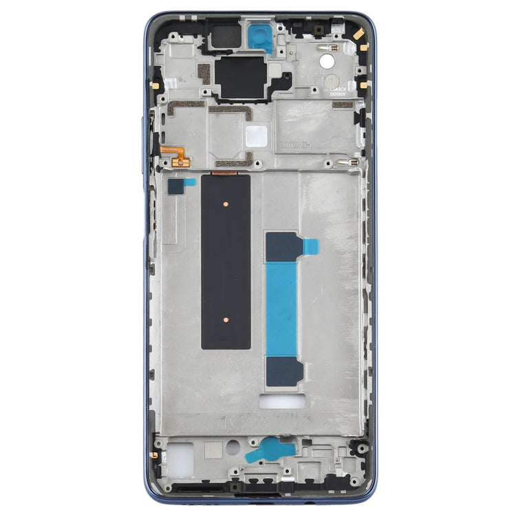 Placa de Bisel de Marco LCD de Carcasa Frontal Original Para Xiaomi MI 10T Lite 5G M2007J17G (Negro)