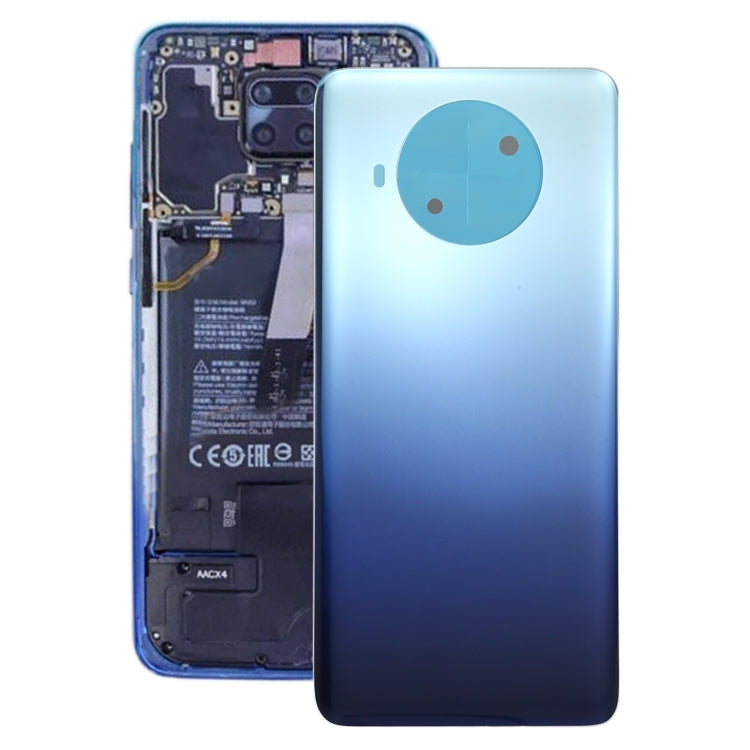 Original Battery Back Cover For Xiaomi Redmi Note 9 Pro 5G M2007J17C (Blue)