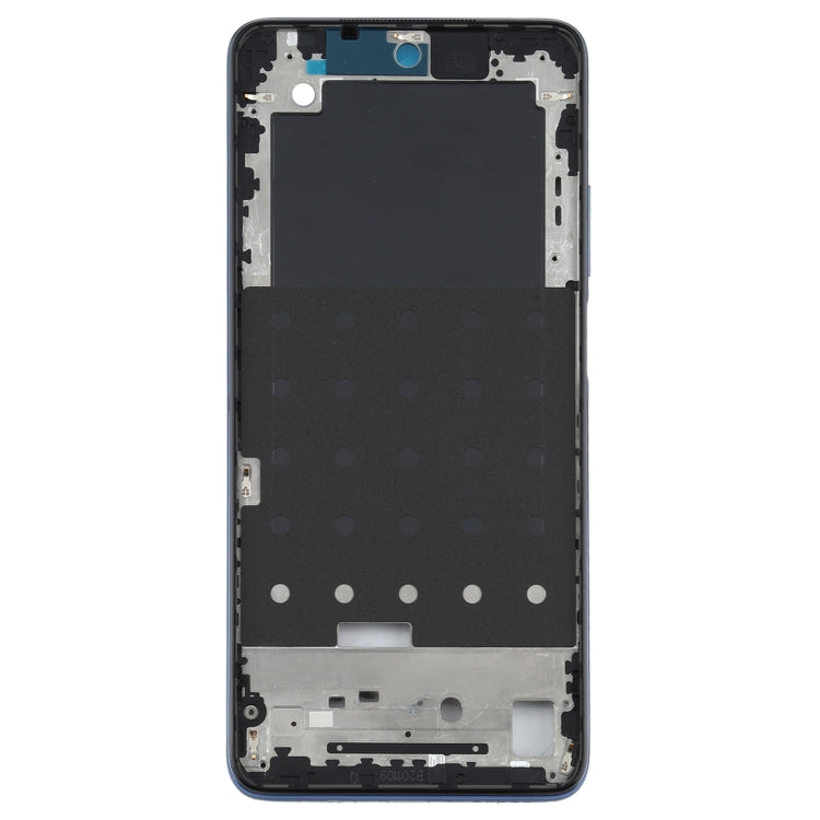 Plaque de lunette de cadre LCD de boîtier avant d'origine pour Xiaomi Redmi Note 9 Pro 5G M2007J17C (gris)