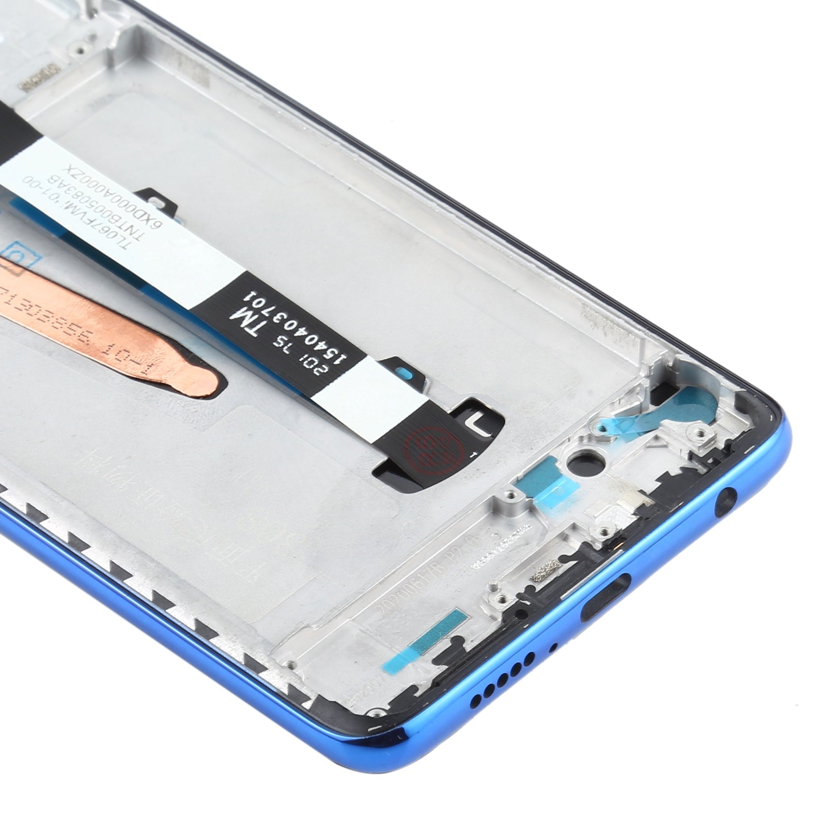 Pantalla Completa LCD + Tactil + Marco Xiaomi Poco X3 NFC Poco X3 Azul