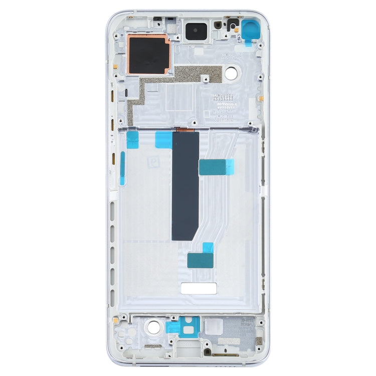 Carcasa Frontal Placa de Bisel de Marco LCD Para Xiaomi MI 10T Pro 5G / MI 10T 5G / Redmi K30S M2007J3SC M2007J3SY (Plata)