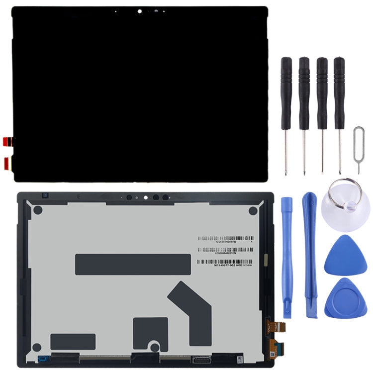 Ensemble complet d'écran LCD et de numériseur pour Microsoft Surface Pro 7 Plus / Pro 7+ 1960 1961 (Noir)