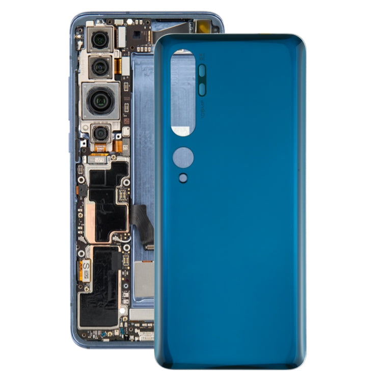 Coque Arrière de Batterie pour Xiaomi MI CC9 Pro / MI Note 10 / MI Note 10 Pro (Bleu)