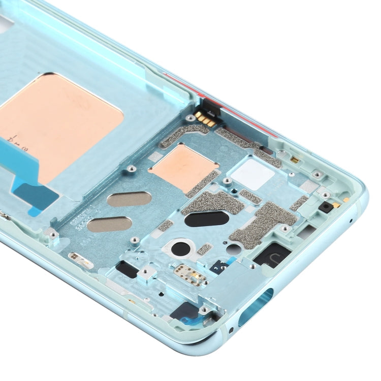 Plaque de lunette de cadre LCD de boîtier avant d'origine pour Xiaomi Redmi K30 Ultra M2006J10C (vert)