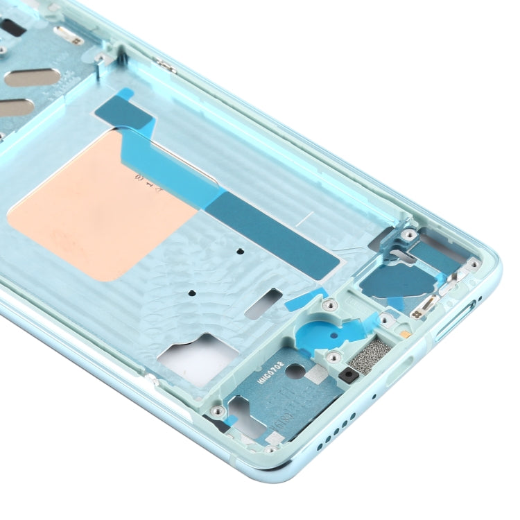 Placa de Bisel de Marco LCD de Carcasa Frontal Original Para Xiaomi Redmi K30 Ultra M2006J10C (Verde)