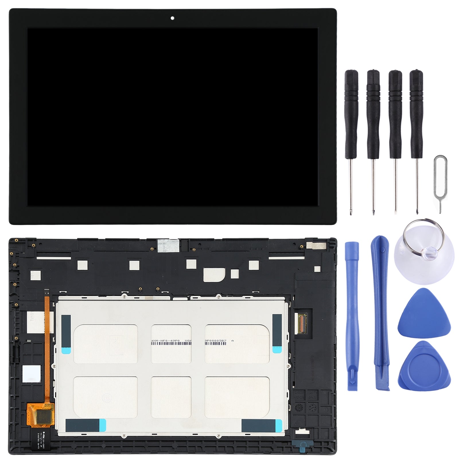 LCD Screen + Touch Digitizer + Frame Lenovo Tab 4 Black