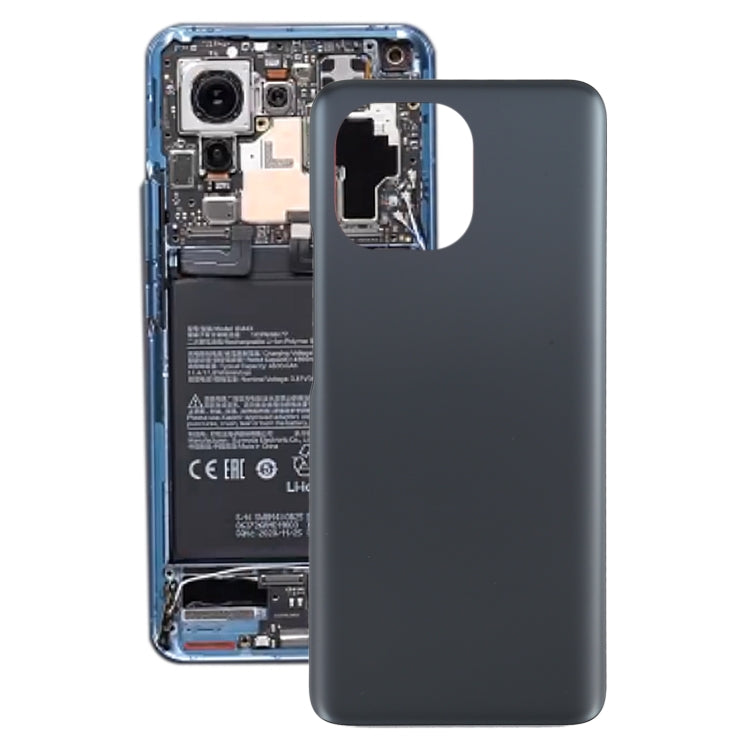 Cache arrière de batterie d'origine pour Xiaomi MI 11 (noir)