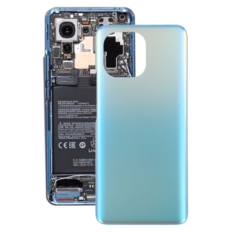 Original Battery Back Cover for Xiaomi MI 11 (White)