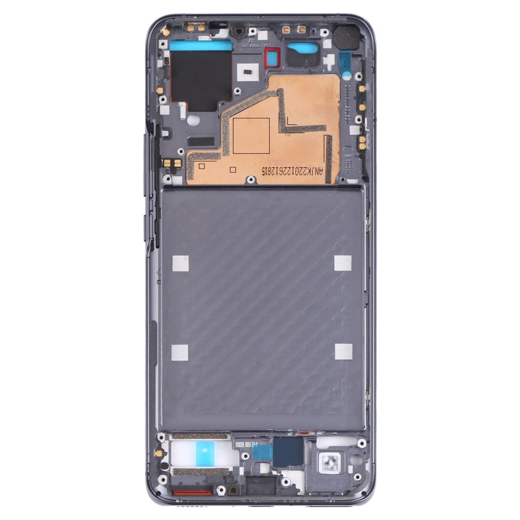 Placa de Bisel de Marco LCD de la Carcasa Delantera Original Para Xiaomi MI 11 (Negro)