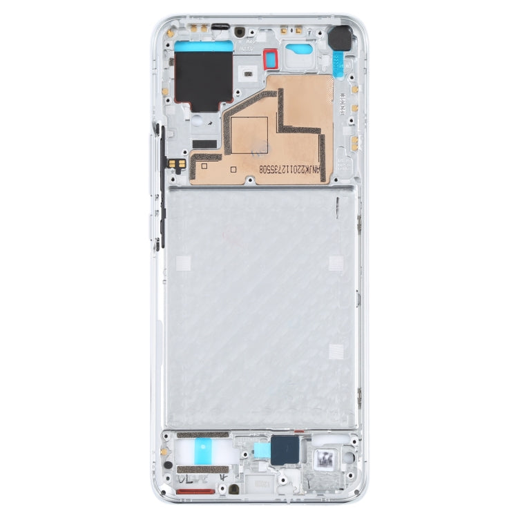 Original Front Case Front Frame Bezel Plate for Xiaomi MI 11 (White)