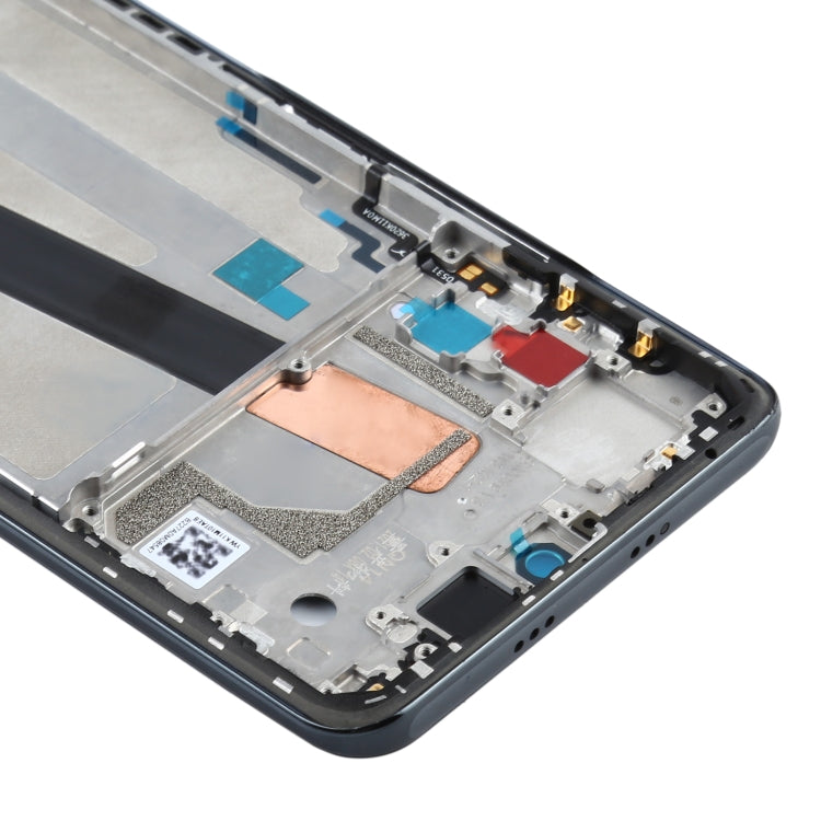 Original Middle Frame Bezel Plate For Xiaomi Redmi K40 Pro / Redmi K40 / M2012K11AC / M2011K2C / M2012K11C (Black)