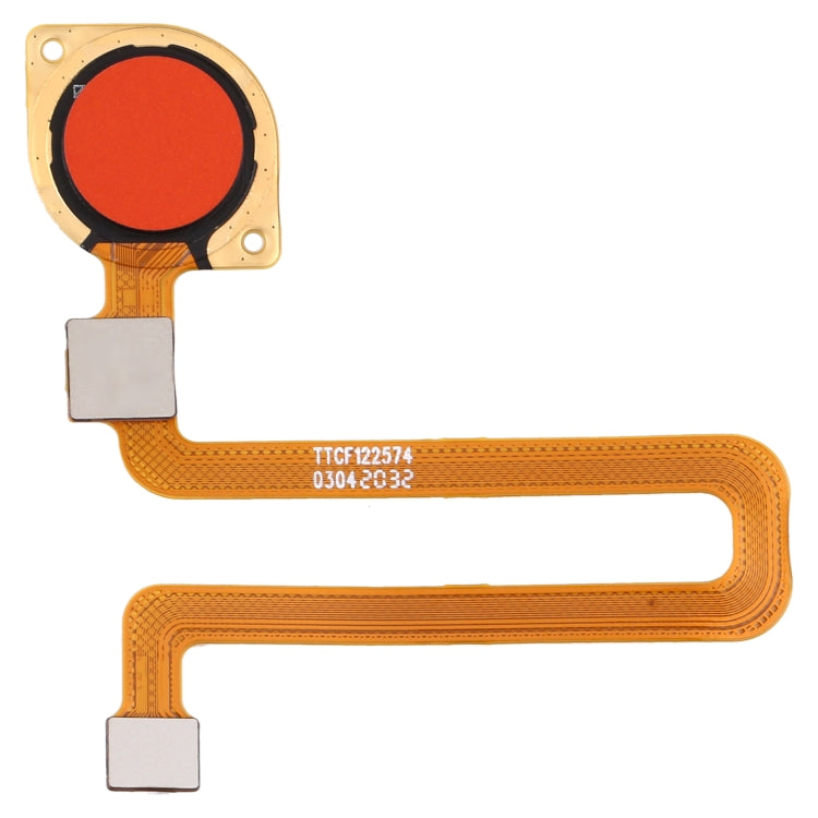 Cable Flex de Sensor de Huellas Dactilares Para Xiaomi Redmi 9C (Rojo)