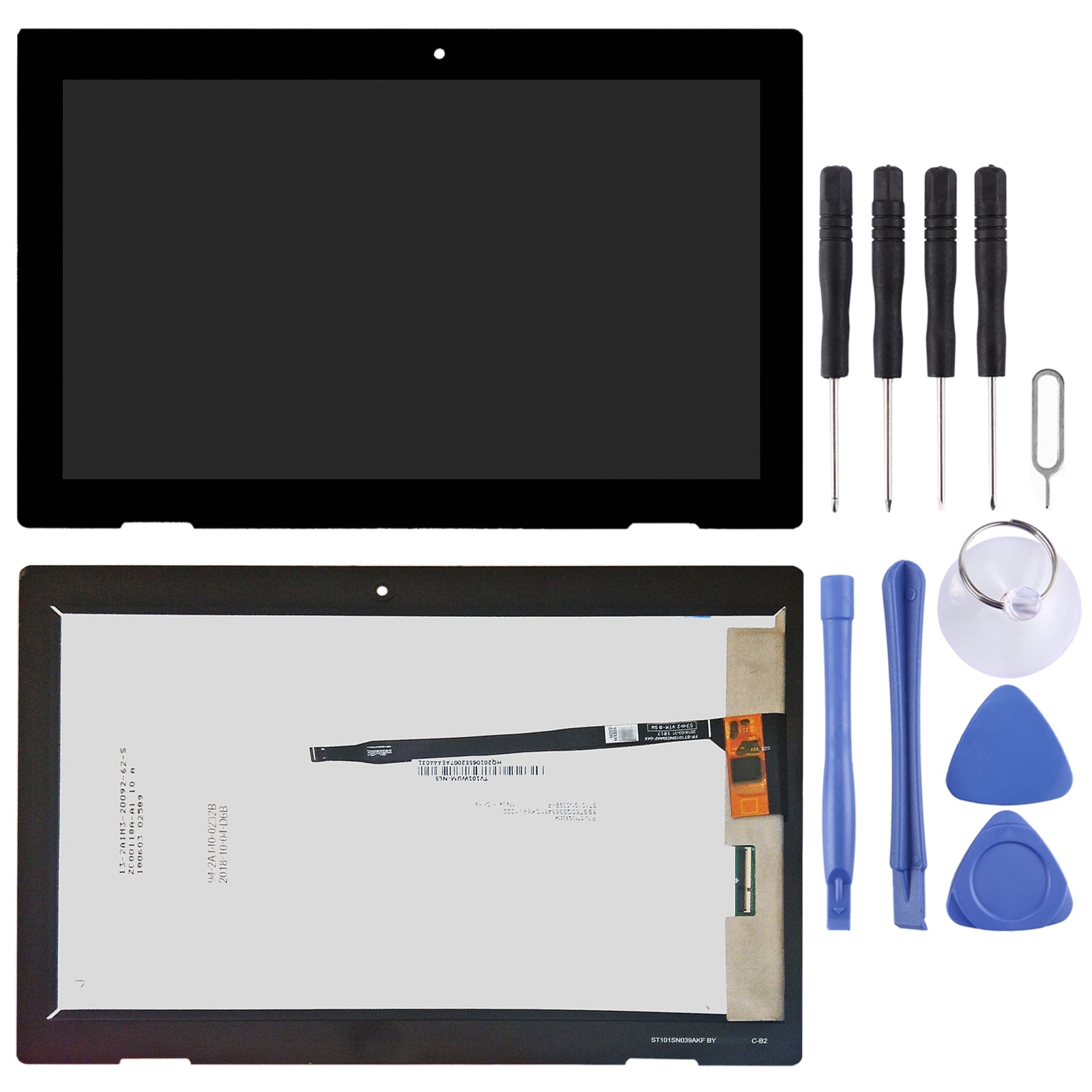 Ecran LCD + Numériseur Tactile Lenovo IdeaPad D330 N5000 D330-10IGM Noir