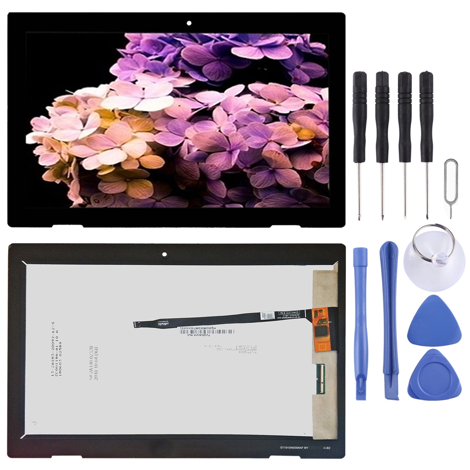 LCD Screen + Touch Digitizer Lenovo IdeaPad D330 N5000 D330-10IGM Black