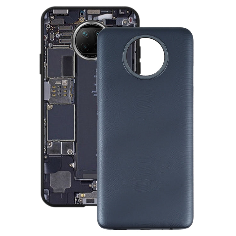 Original Battery Back Cover For Xiaomi Redmi Note 9 5G / Redmi Note 9T M2007J22G M2007J22C (Black)