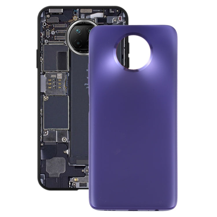 Original Battery Back Cover For Xiaomi Redmi Note 9 5G / Redmi Note 9T M2007J22G M2007J22C (Purple)