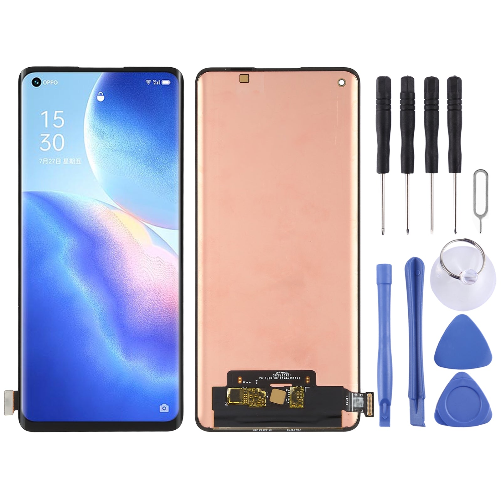 LCD + Touch Screen (Super Amoled) Oppo Reno 5 Pro 5G PDSM00 PDST00 CPH2201
