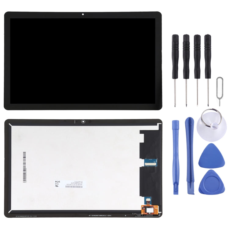 Pantalla LCD y Montaje Completo de Digitalizador Para Lenovo Chromebook Duet (10.1 pulgadas) CT-X636F CT-X636N CT-X636 (Negro)
