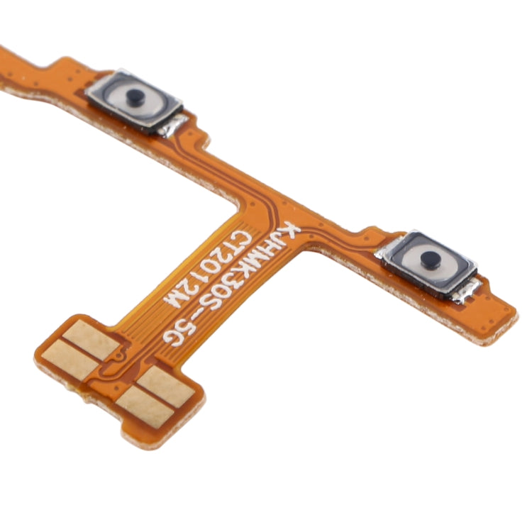 Botón de Encendido y Botón de Volumen Flex Cable Para Xiaomi Redmi K30S M2007J3SC
