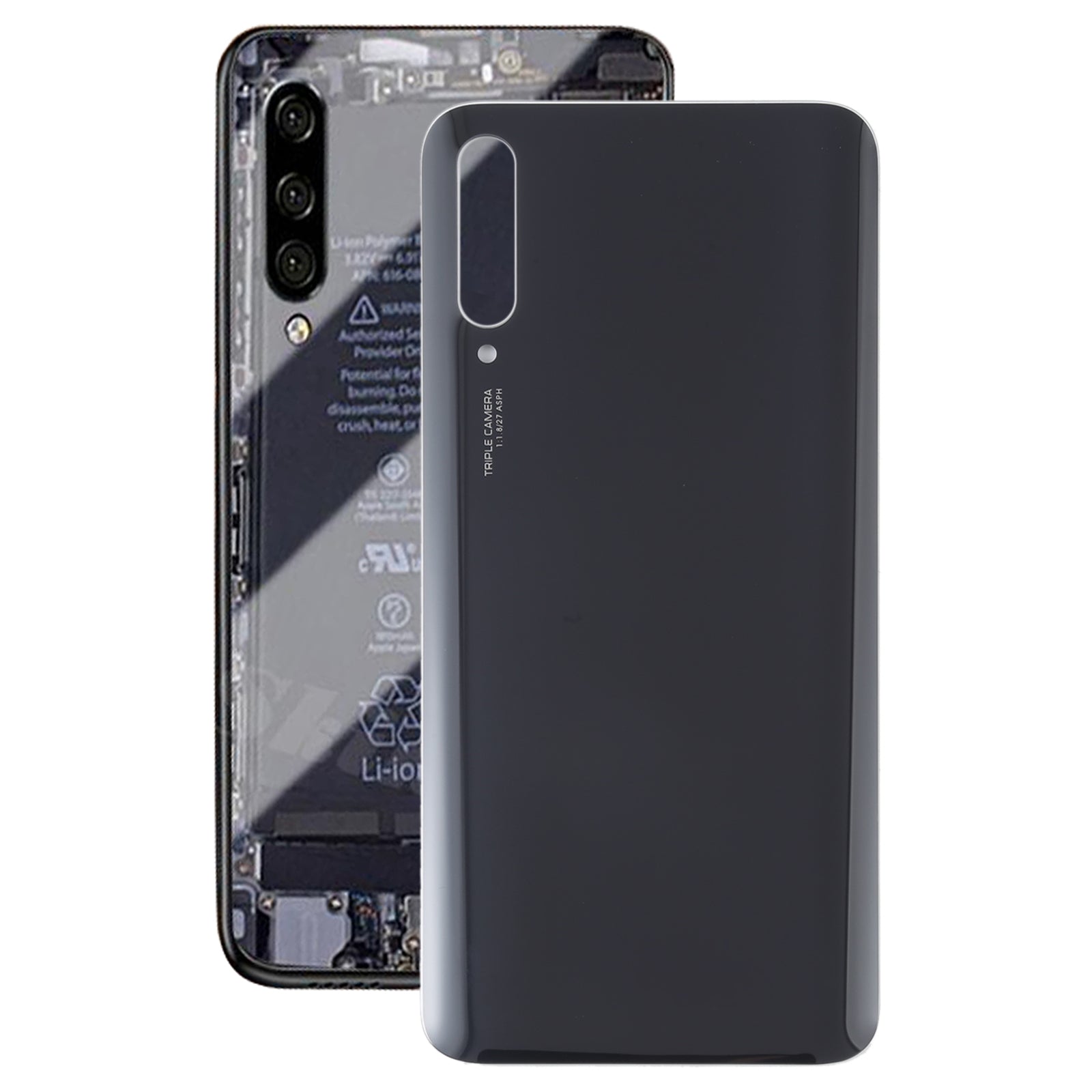 Tapa Bateria Back Cover Huawei Y9s Negro