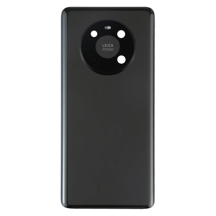 Couvercle arrière de batterie d'origine avec couvercle d'objectif d'appareil photo pour Huawei Mate 40 (noir)