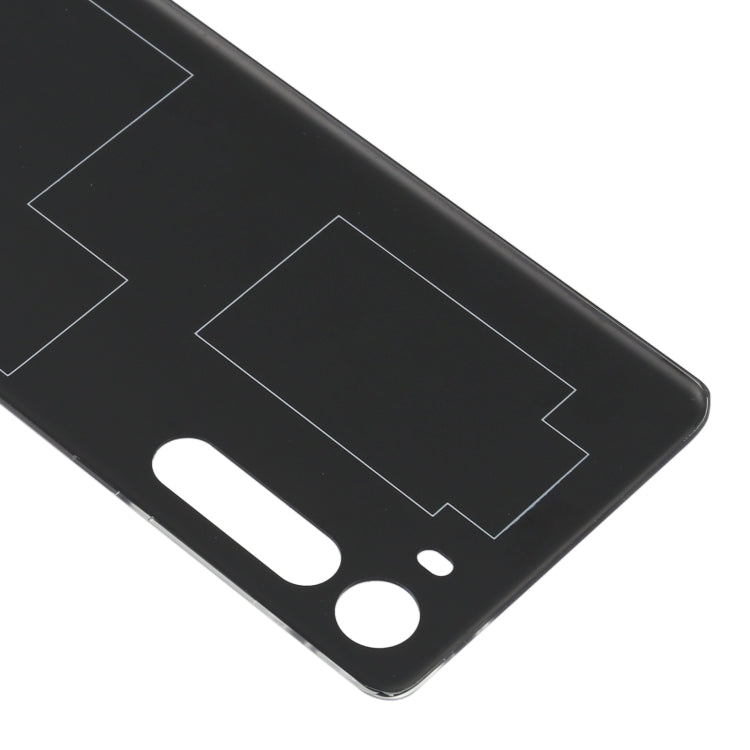 Coque arrière de batterie pour Motorola Edge XT2063-3 (noir)