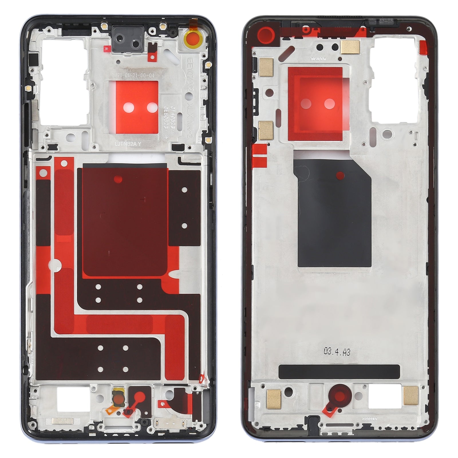 Chassis Middle Frame LCD OnePlus 9 Dual SIM Purple