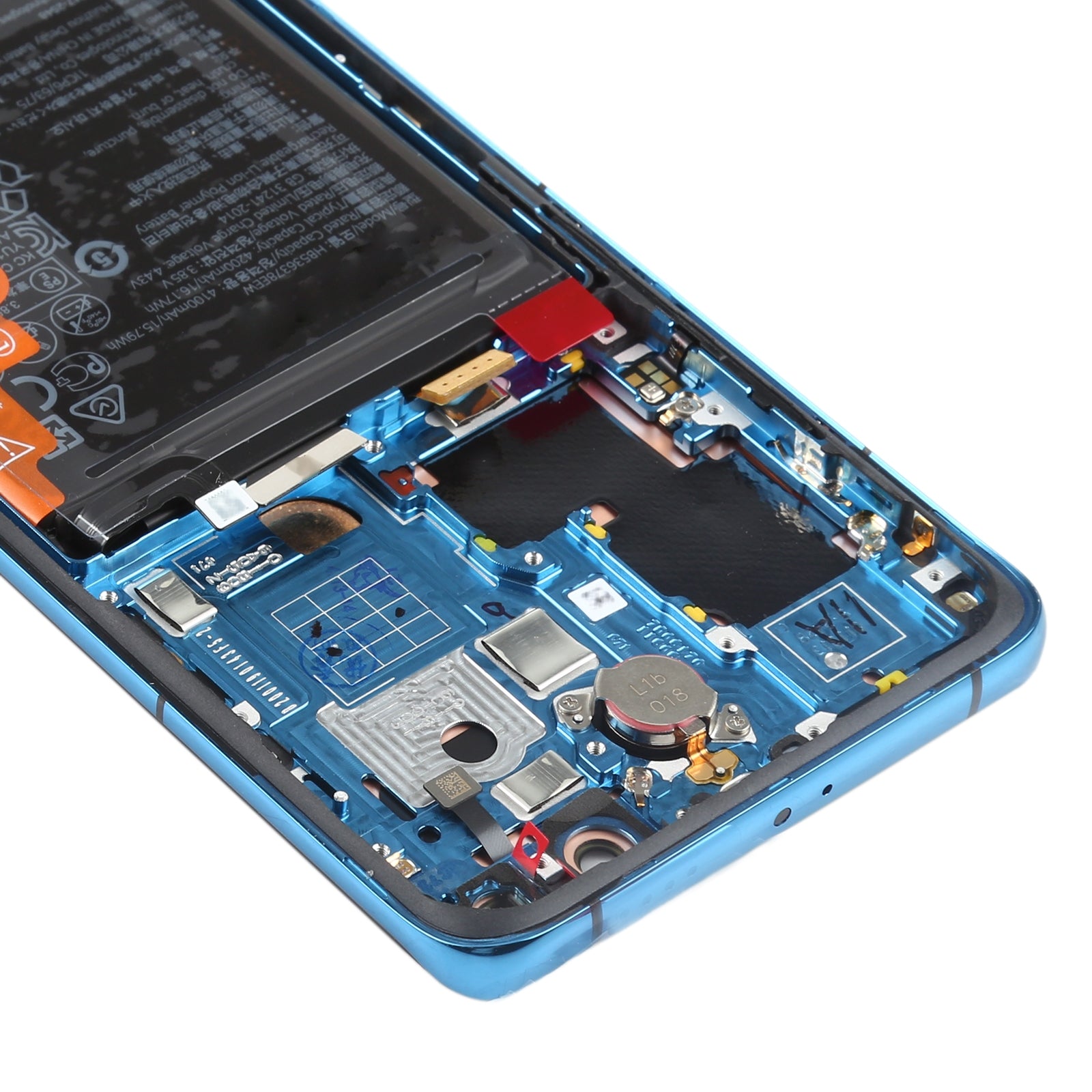 Pantalla Completa LCD + Tactil + Marco Huawei P40 Pro Azul