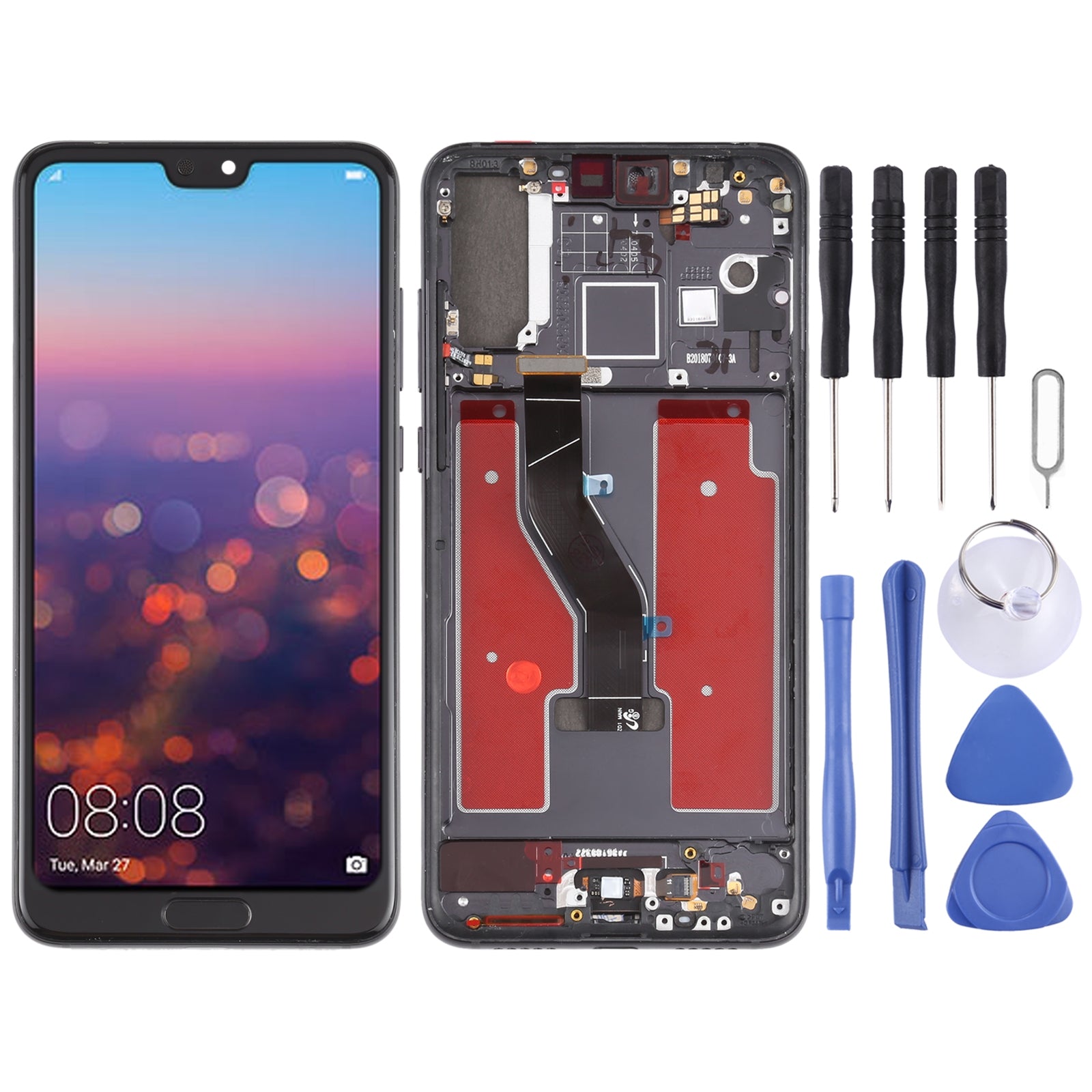 Full Screen LCD + Touch + Frame Huawei P20 Pro Black