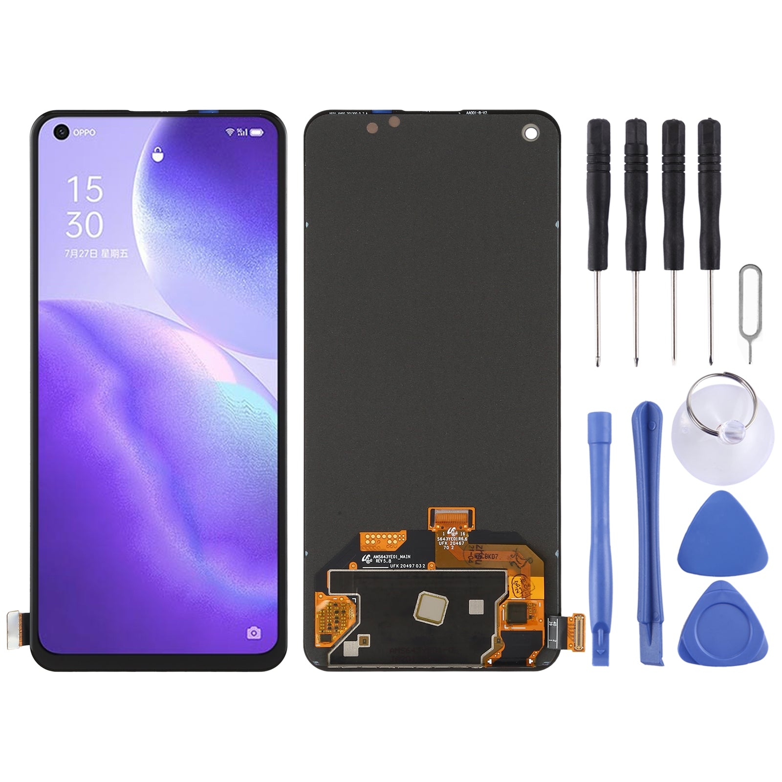 LCD Screen + Touch Digitizer (Oled Version) Oppo Reno 5 5G PEGM00 PEGT00
