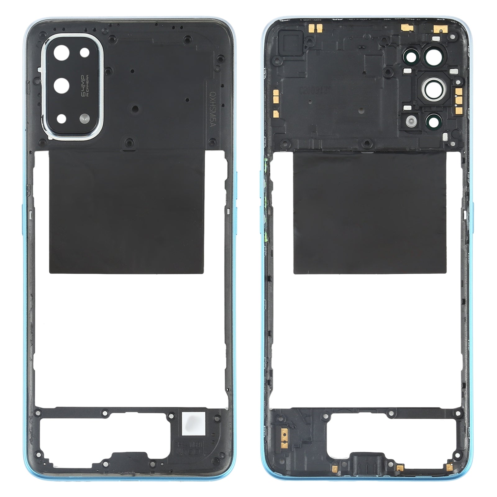 Chassis Back Housing Frame Oppo Realme X7 Blue