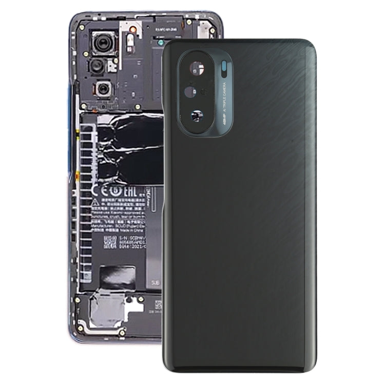 Cubierta Posterior de la Batería Original Para Xiaomi Redmi K40 M2012K11AC M2012K11C (Negro)