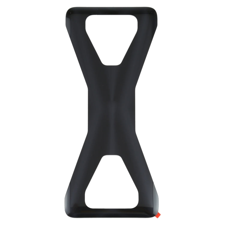 Panneau de portes en verre de boîtier arrière de batterie d'origine pour Xiaomi Black Shark 3S (noir)