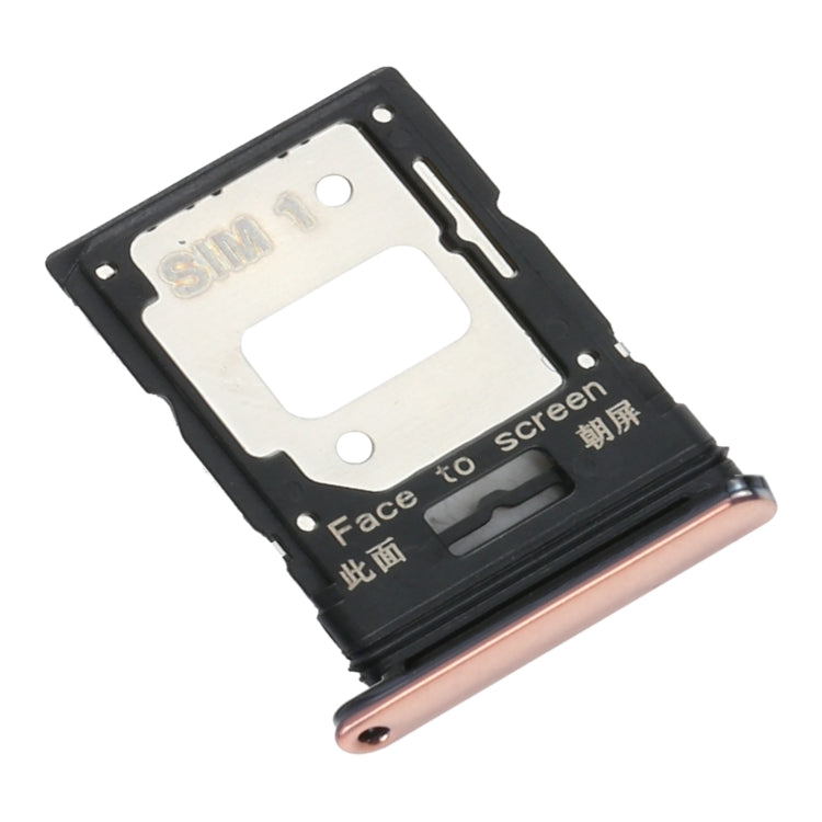 Bandeja de Tarjeta SIM + Sim Card Bandeja / Micro SD Tarjeta Bandeja Para Xiaomi MI 11 Lite / 11 Lite 5G NE M2101K9AG (Oro)