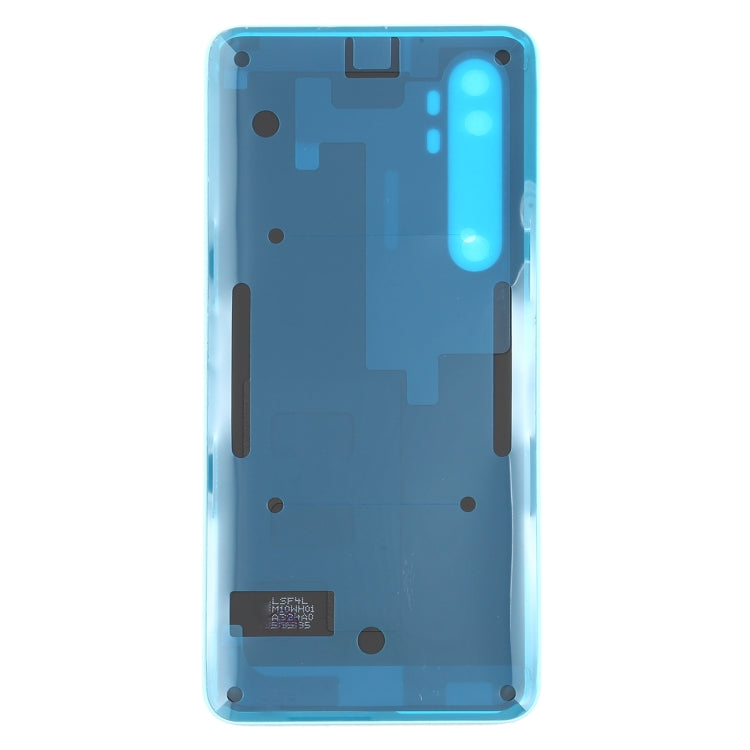 Cubierta Posterior de la Batería Original Para Xiaomi MI Note 10 Lite M2002F4LG M1910F4G (Blanco)