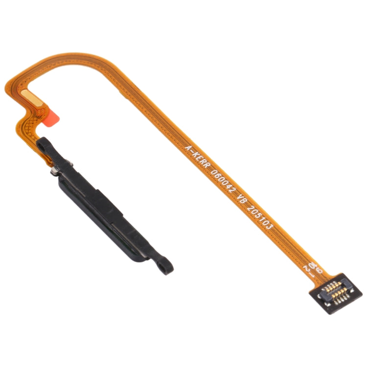 Botón de Huellas Dactilares Flex Cable Para Xiaomi Poco M3 M2010J19CG M2010J19CI (Negro)