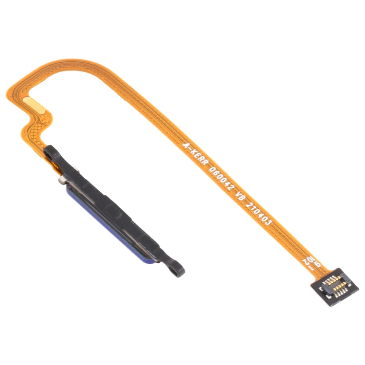 Botón de Huellas Dactilares Flex Cable Para Xiaomi Poco M3 M2010J19CG M2010J19CI (Azul)