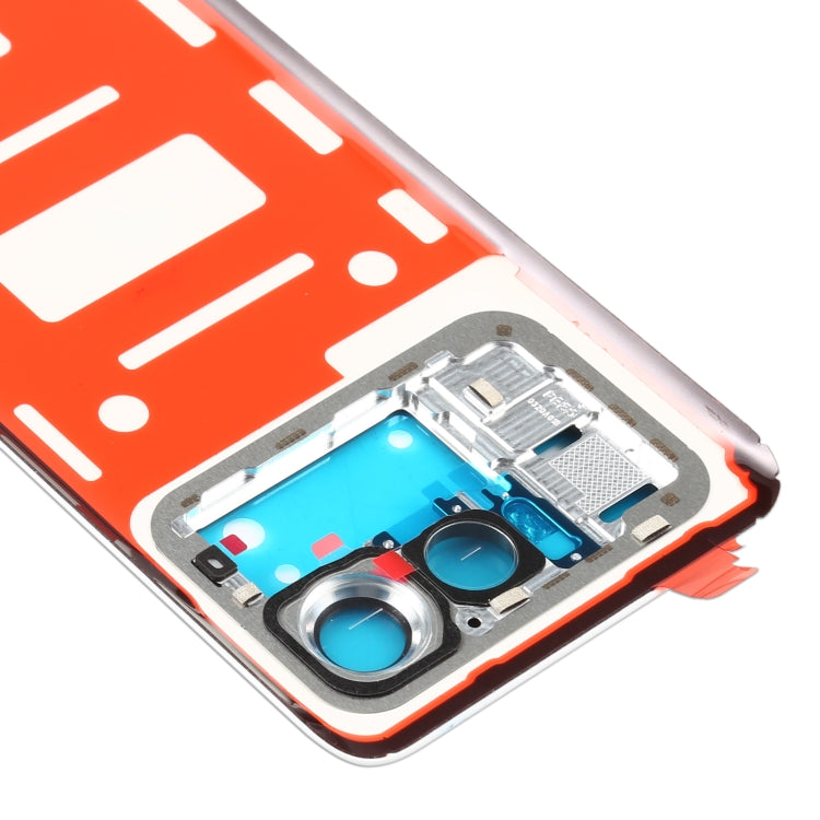 Cerámica Original Tapa Trasera de la Batería Para Xiaomi MI 11 Ultra M2102K1G (Blanco)