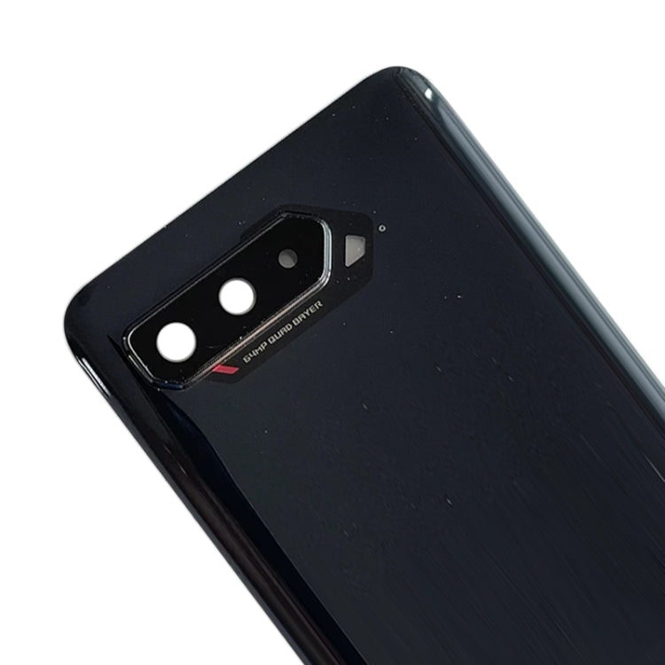 Cache arrière de batterie d'origine pour Asus Rog Phone 5 ZS673KS (Noir)