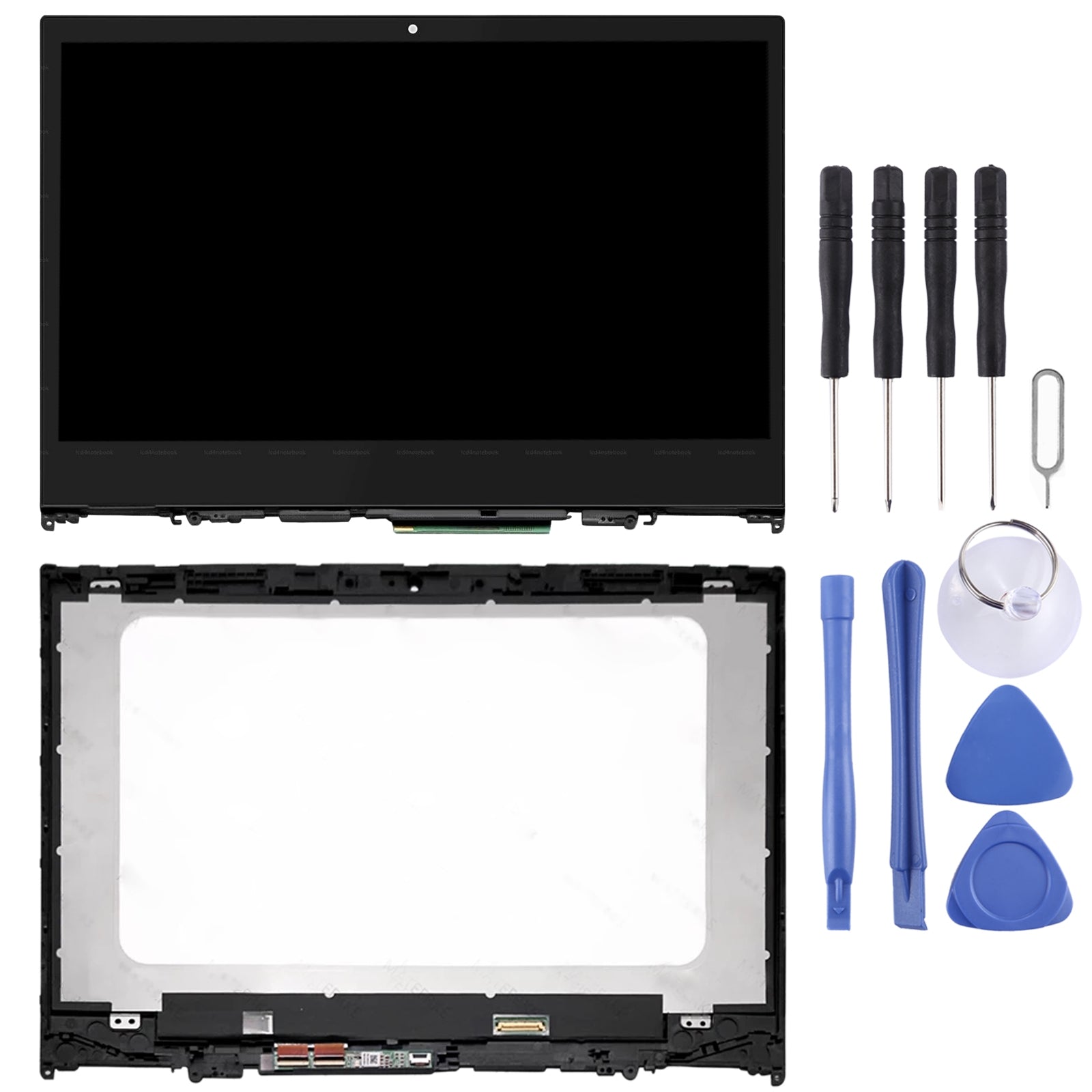 Ecran LCD + Numériseur Tactile Lenovo IdeaPad Flex 5-14 5-1470 5-1480 Noir