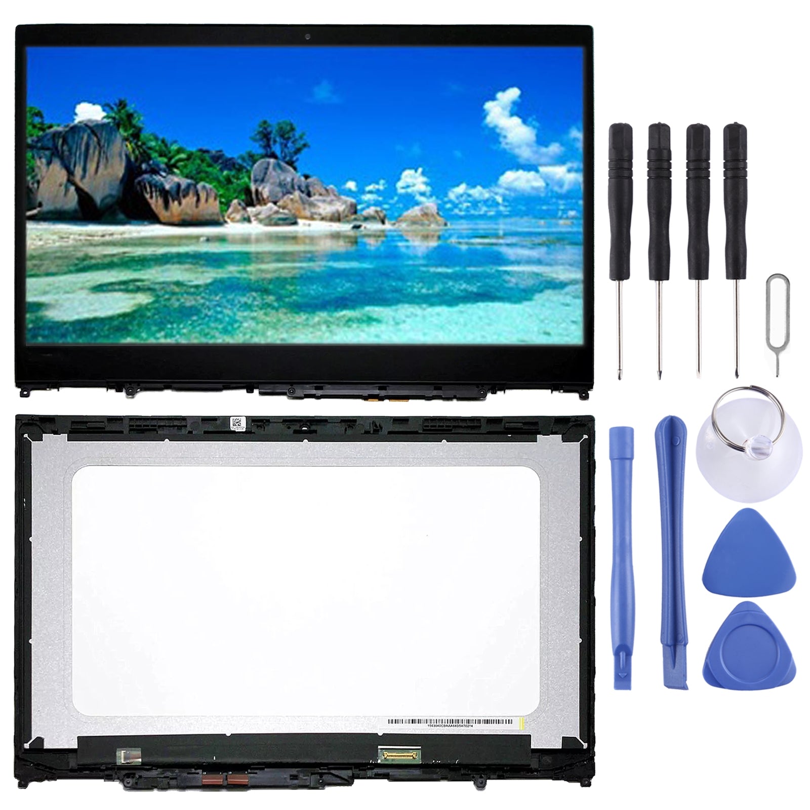 Ecran LCD + Numériseur Tactile Lenovo IdeaPad Flex 5-15 Yoga 520 1920X1080 FHD