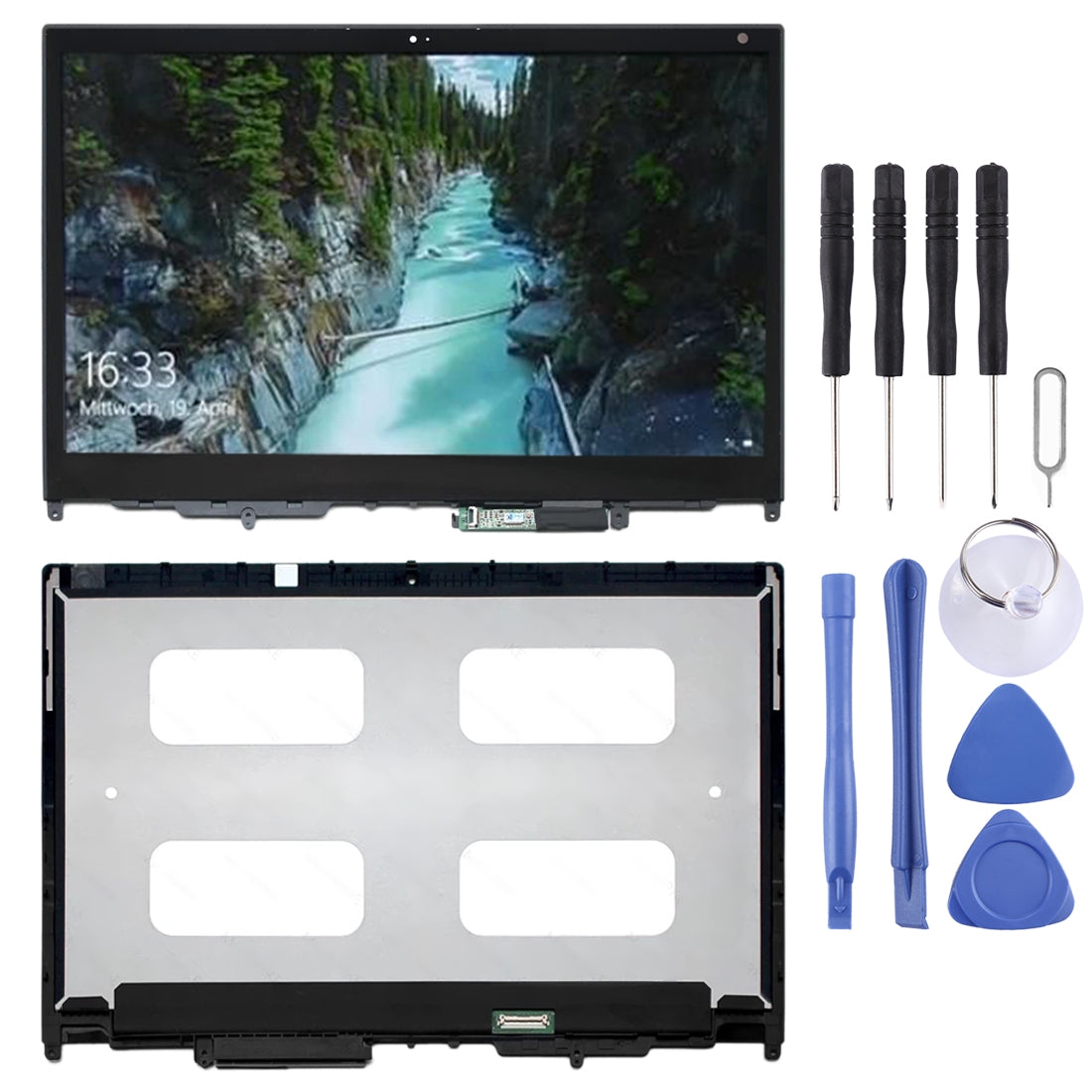 Ecran LCD + Numériseur Tactile Lenovo Yoga 370-13 LP133WF4-SPA1