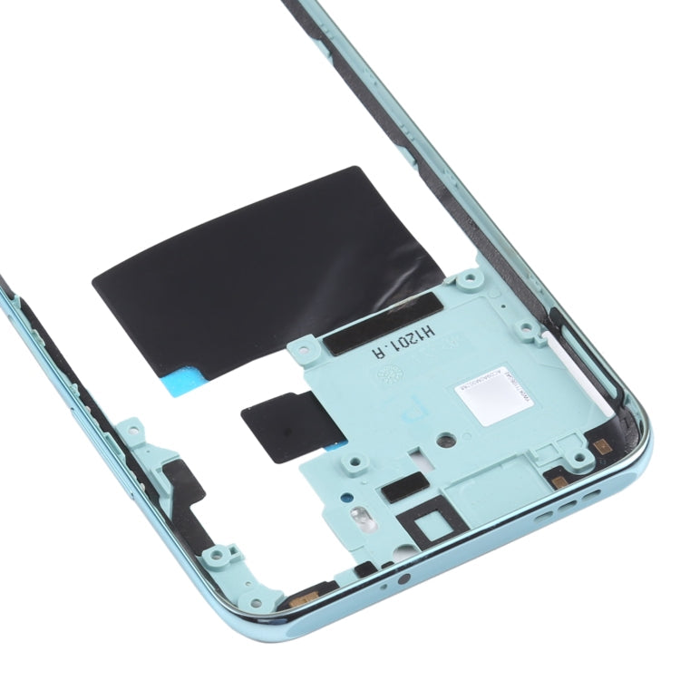 Plaque de lunette de cadre moyen pour Xiaomi Redmi Note 10 M2101K7AI M2101K7AG (Vert)