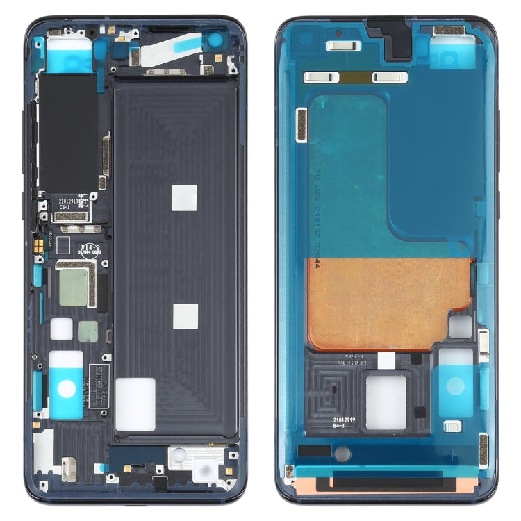 Original Front Case Frame Bezel Plate for Xiaomi MI 10S (Black)