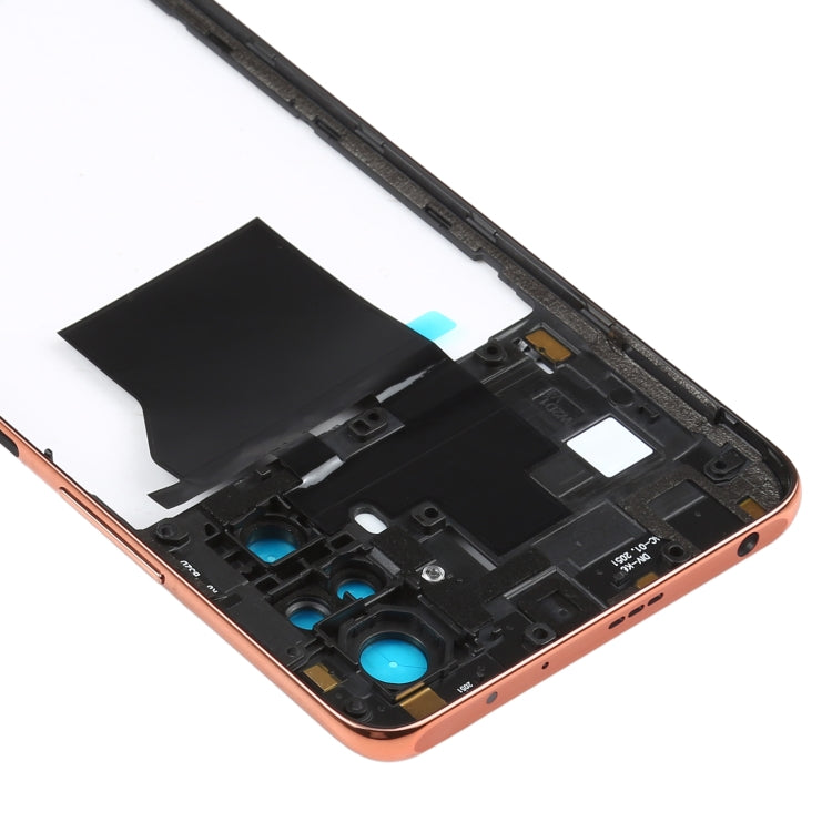 Placa del Bisel del Marco Medio Para Xiaomi Redmi Note 10 Pro Max / Redmi Note 10 Pro / Redmi Note 10 Pro (India) M2101K6P M2101K6G M2101K6I (Oro)