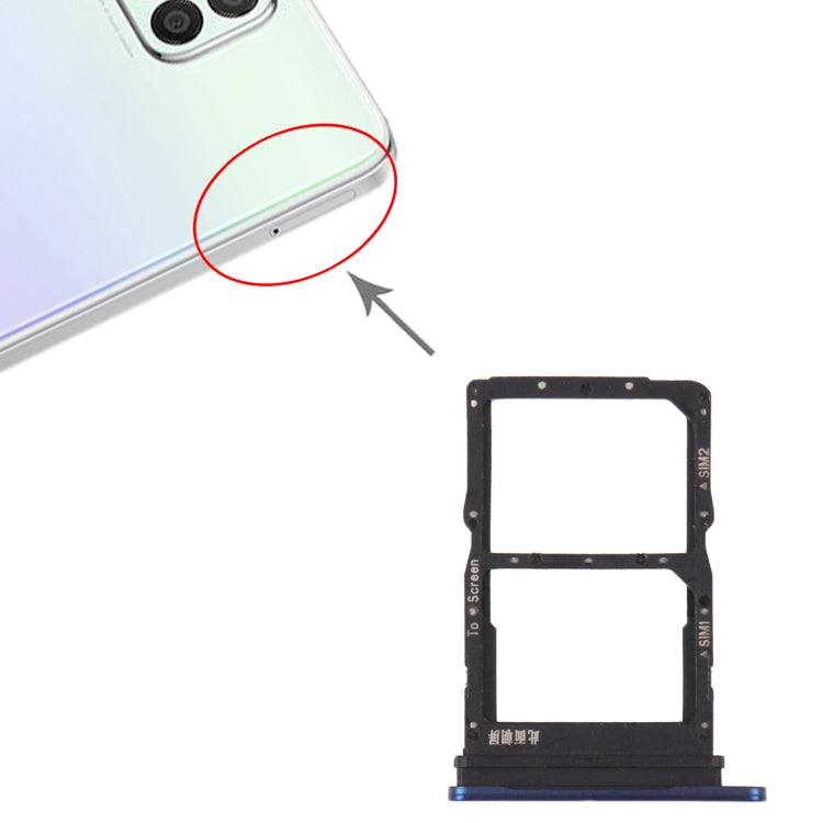 SIM Card + SIM Card Tray for Huawei Nova 8 SE (Blue)