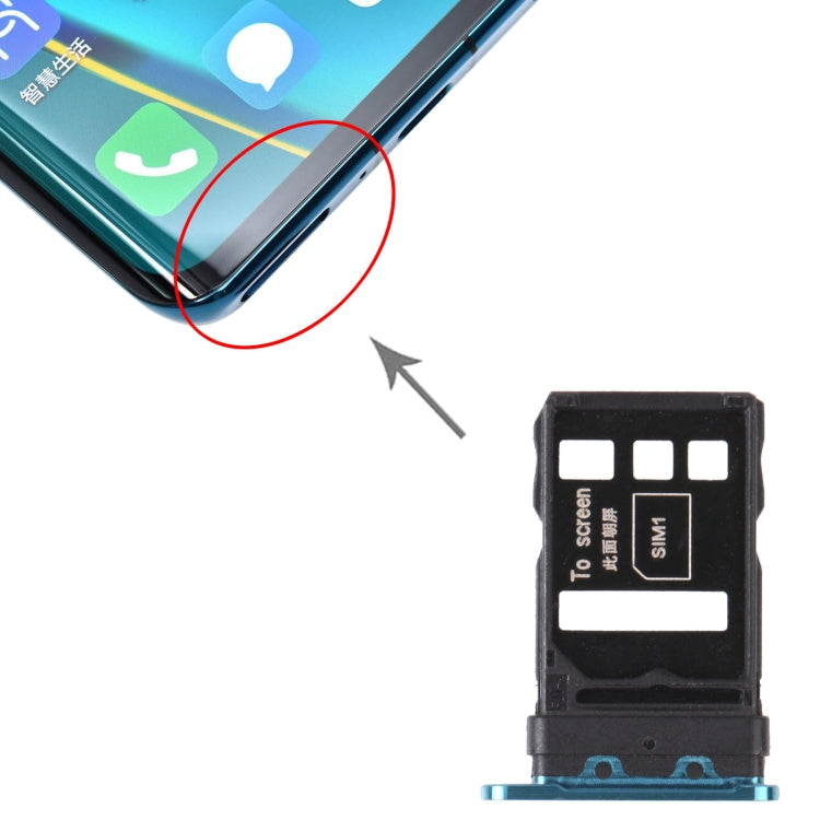 SIM Card + SIM Card Tray for Huawei Nova 7 Pro 5G (Green)