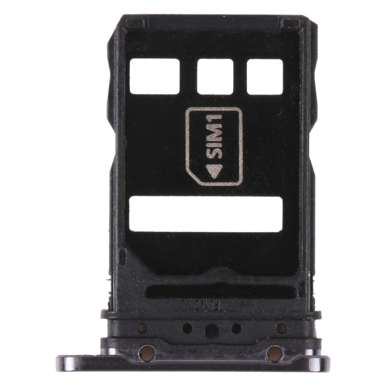 SIM Card + NM Card Tray for Huawei P40 Pro + (Black)