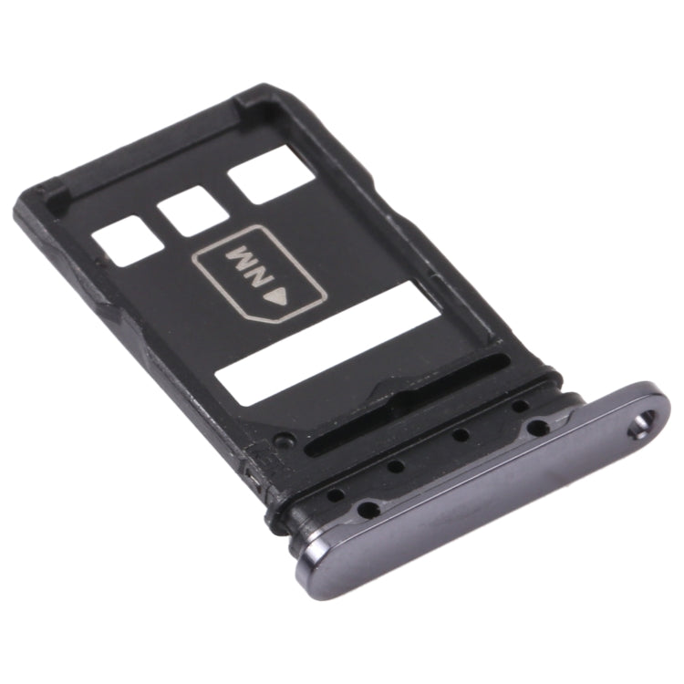 SIM Card + NM Card Tray for Huawei P40 Pro + (Black)