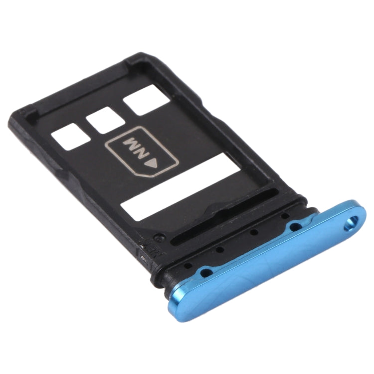 SIM Card + NM Card Tray for Huawei P40 Pro + (Blue)